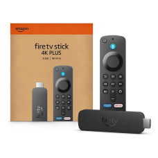 Amazon Fire TV Stick 4K PLUS pretočni multimedijski predvajalnik UHD 4K, Kodi, glasovno upravljanje Alexa Wi-Fi 6, Dolby Vision/Atmos in HDR10+ 