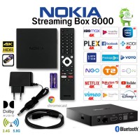 Android Box Nokia Streaming Box 8000 Android 10 predvajalnik UHD 4K, USB 3.0 LAN 10/100, 4 jedrni, 2/8GB glasovno upravljanje