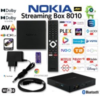 Android Box Nokia Streaming Box 8010 4/32GB, Android 11 predvajalnik UHD 4K, USB 3.0, Giga Lan, 4 jedrni,  glasovnI pomočnik