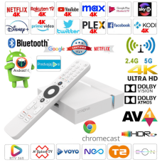 Android box , bel 4K UHD 2/16GB Android 14 Strong LEAP S3+ V2 Amlogic S905Y4 Kodi 21+ HDR10+, Dolby Atmos, Vision AV1/H.265, USB, Wifi 5, LAN Android box , bel 4K UHD 2/16GB Android 14 Strong LEAP S3+ V2 Amlogic S905Y4 Kodi 21+ HDR10+, Dolby Atmos, Vision AV1/H.265, USB, Wifi 5, LAN