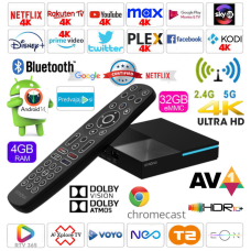 Android box 4K UHD 4/32GB Android 14 Strong LEAP PRO Realtek RTD1325 Kodi 21+ HDR10+, Dolby Atmos, Vision AV1/H.265, USB, Wifi 6, LAN Android box 4K UHD 4/32GB Android 14 Strong LEAP PRO Realtek RTD1325 Kodi 21+ HDR10+, Dolby Atmos, Vision AV1/H.265, USB, Wifi 6, LAN