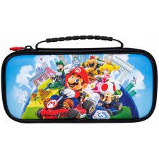 Torbica Mario Kart črna/pisana Deluxe za Nintendo Switch z motivom Lite/OLED združljiva