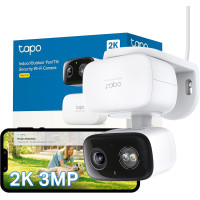 TP-Link Tapo C216 zunanja Wi-Fi nadzorna kamera (2K 3MP, premik 360°, Pan/Tilt, Svetlobni/zvočni alarm, 2 Smerni zvok, sledenje gibanju, SmartThings, Alexa, Google Home, IP65) TP-Link Tapo C216 zunanja Wi-Fi nadzorna kamera (2K 3MP, premik 360°, Pan/Tilt, Svetlobni/zvočni alarm, 2 Smerni zvok, sledenje gibanju, SmartThings, Alexa, Google Home, IP65)