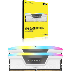 Pomnilnik BEL CORSAIR VENGEANCE RGB DDR5 32GB (2x16GB) 6000MHz CL36 Intel XMP (CMH32GX5M2E6000C36W) Pomnilnik BEL CORSAIR VENGEANCE RGB DDR5 32GB (2x16GB) 6000MHz CL36 Intel XMP (CMH32GX5M2E6000C36W)