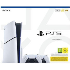 SONY PlayStation 5 (PS5) Slim 1TB z Ultra HD Blu-ray pogonom (CFI-2116) in dva Brezžična kontrolerja DualSense SONY PlayStation 5 (PS5) Slim 1TB z Ultra HD Blu-ray pogonom (CFI-2116) in dva Brezžična kontrolerja DualSense