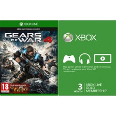 XBOX ONE Gears Of War 4 + 3 MESEČNA XBOX LIVE GOLD NAROČNINA XBOX ONE Gears Of War 4 + 3 MESEČNA XBOX LIVE GOLD NAROČNINA