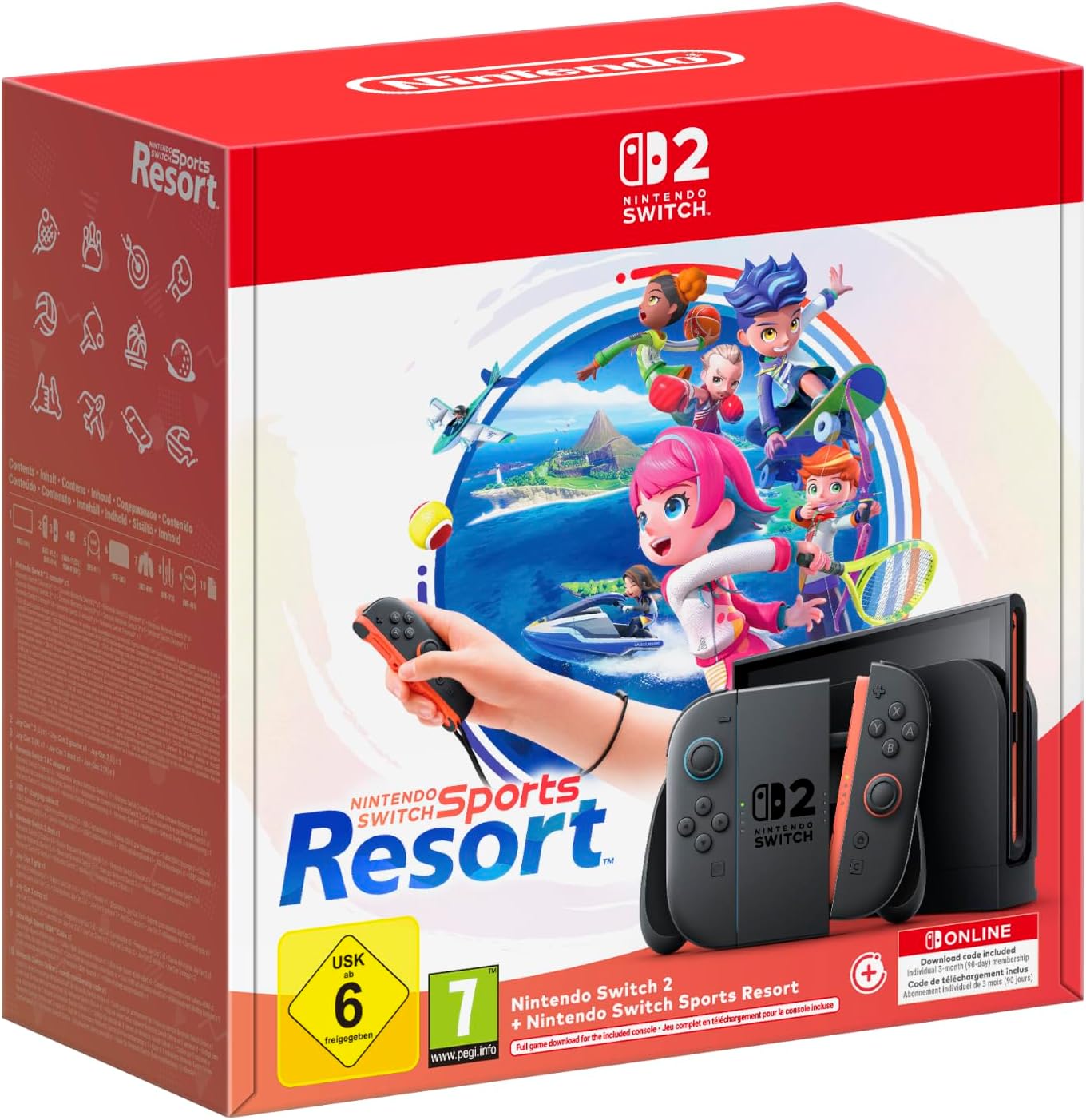 Nintendo Switch 2 + Nintendo Switch Sports Resort komplet