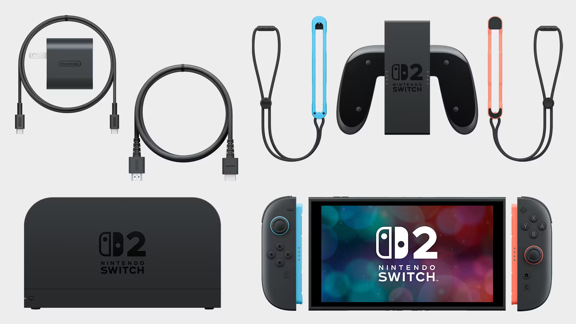 Vsebina škatle Nintendo Switch 2